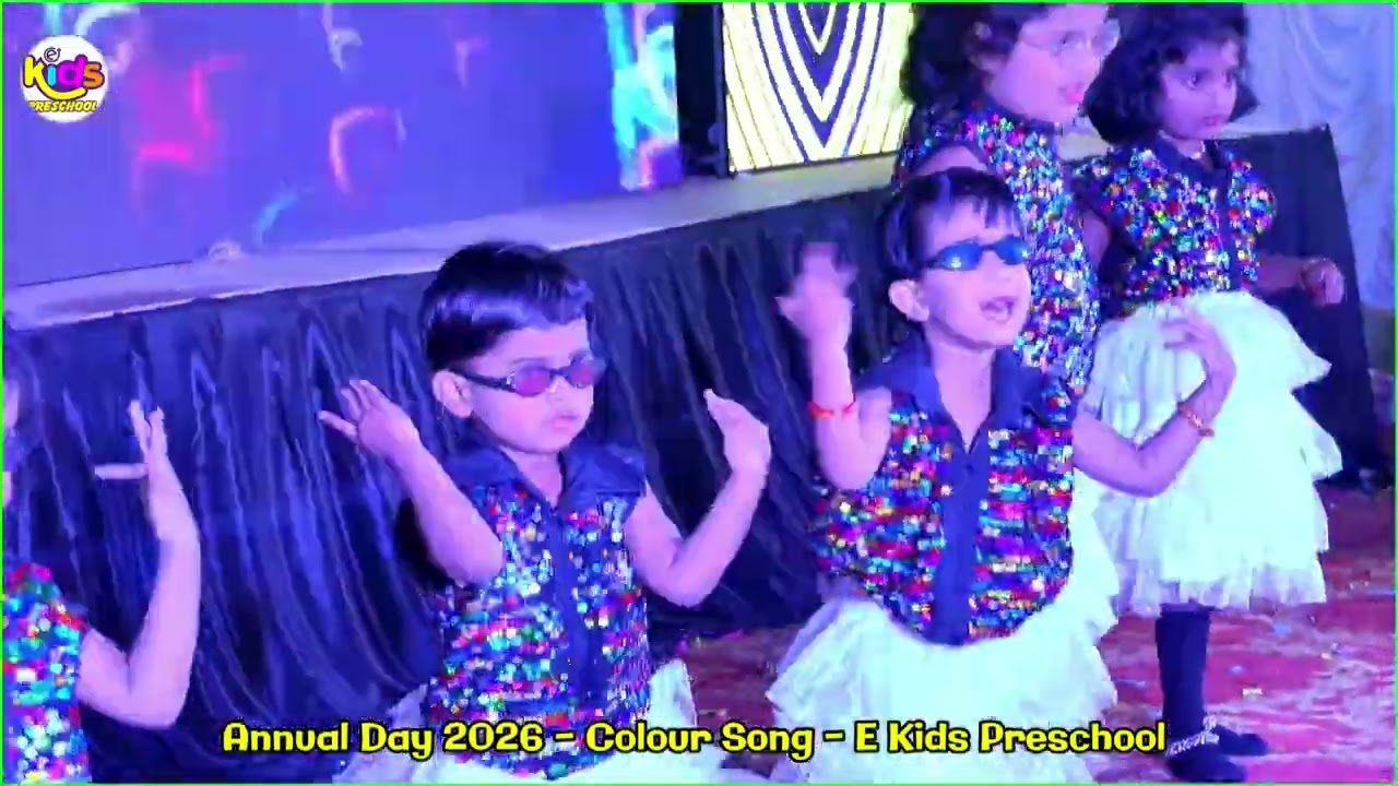 Colour Song - Annual Day 2026 - E Kids Preschool