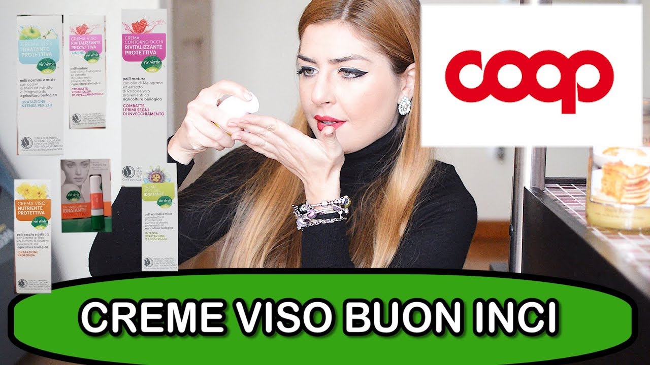 CREME VISO COOP vivi verde bio | recensione inci della linea naturale del supermercato coop