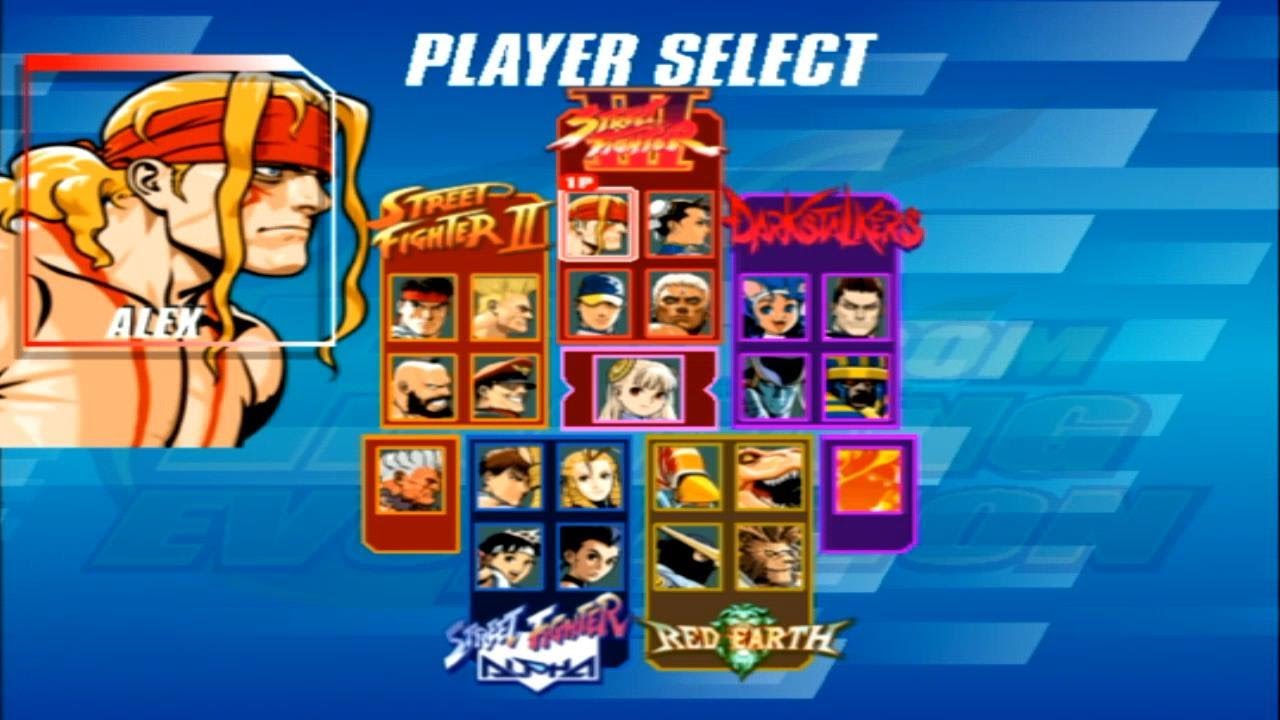 Capcom Fighting Evolution | Alex