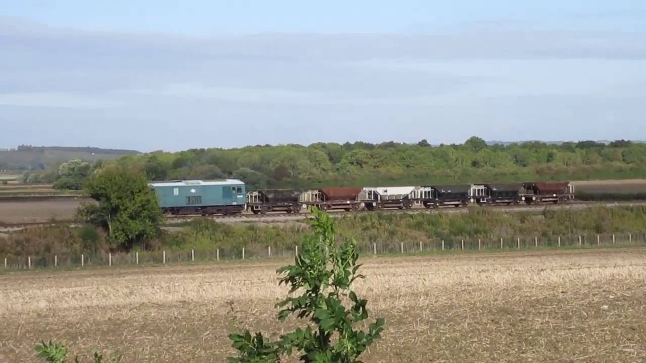 Ballast train on the GWSR Broadway extension