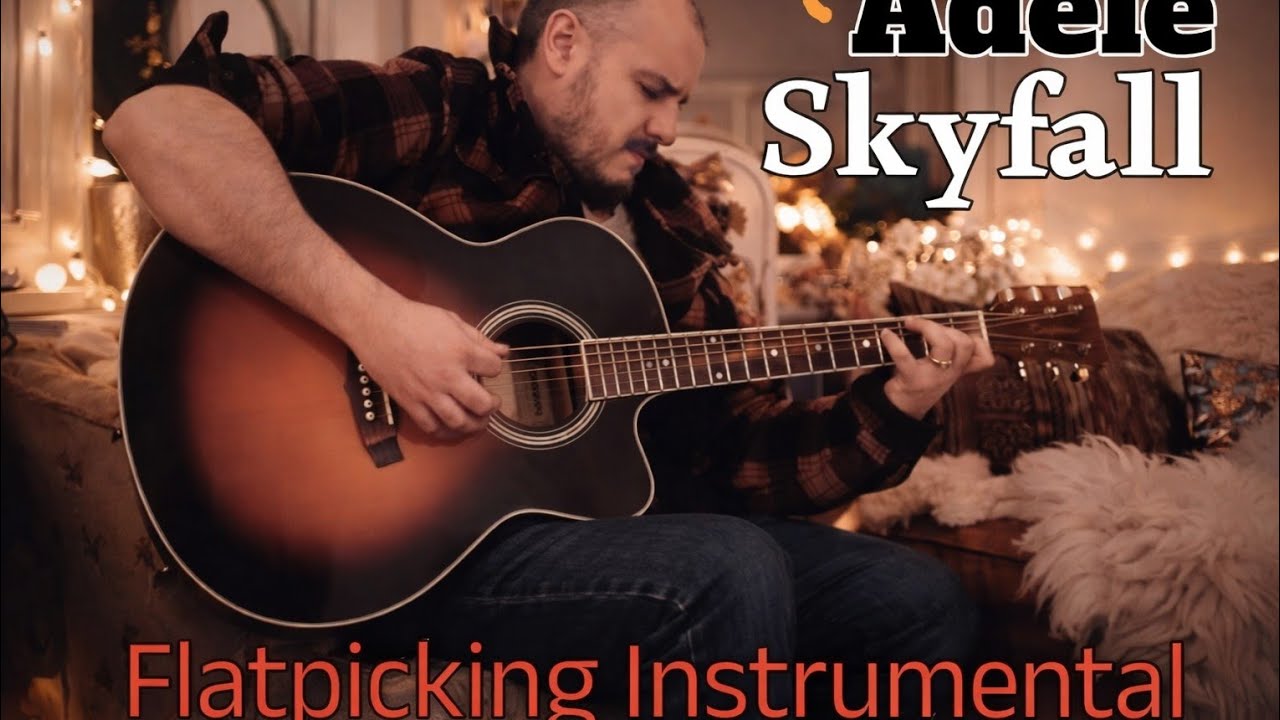 Skyfall by Adele | Instrumental Flatpicking | Acoustic