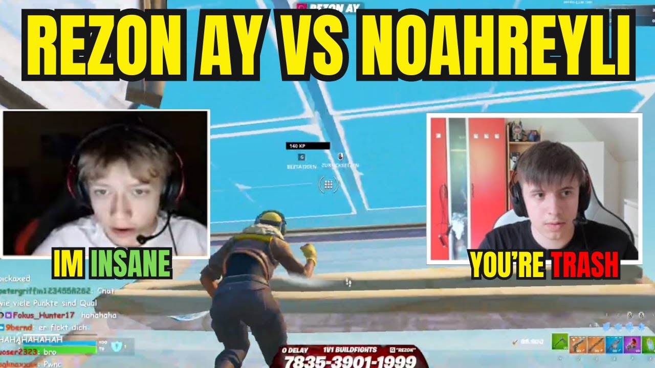 Rezon Ay VS Noahreyli 1v1 TOXIC Fights In The NEW SEASON