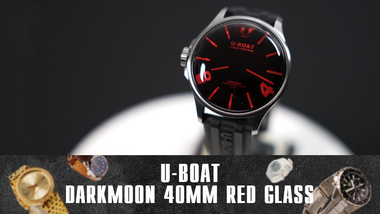 U-Boat Darkmoon 40mm Red Glass SS 9305. Огляд\Review by secunda.com.ua
