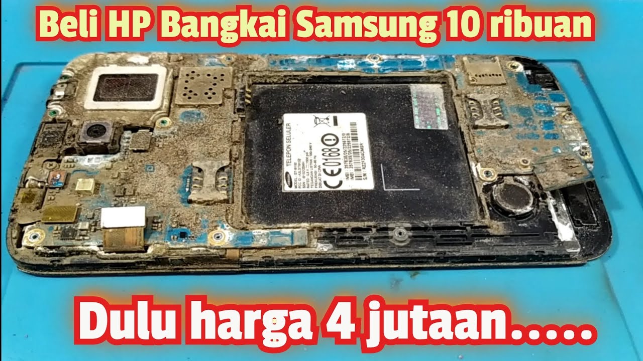 Review HP Bangkai Samsung Mega... beli 10 ribuan.