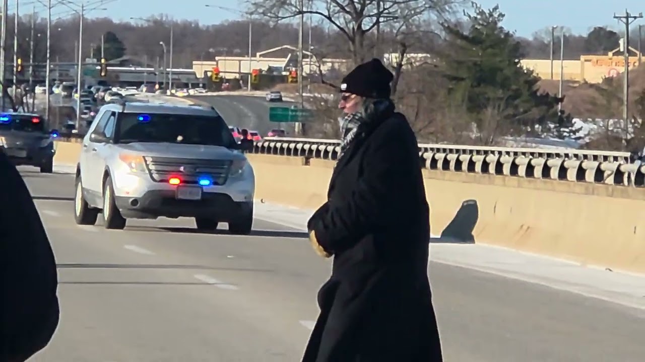 Jan 8, 2026: Crossing between Counties in Virginia on Route 1 - Walk For Peace #walkforpeace #w4p