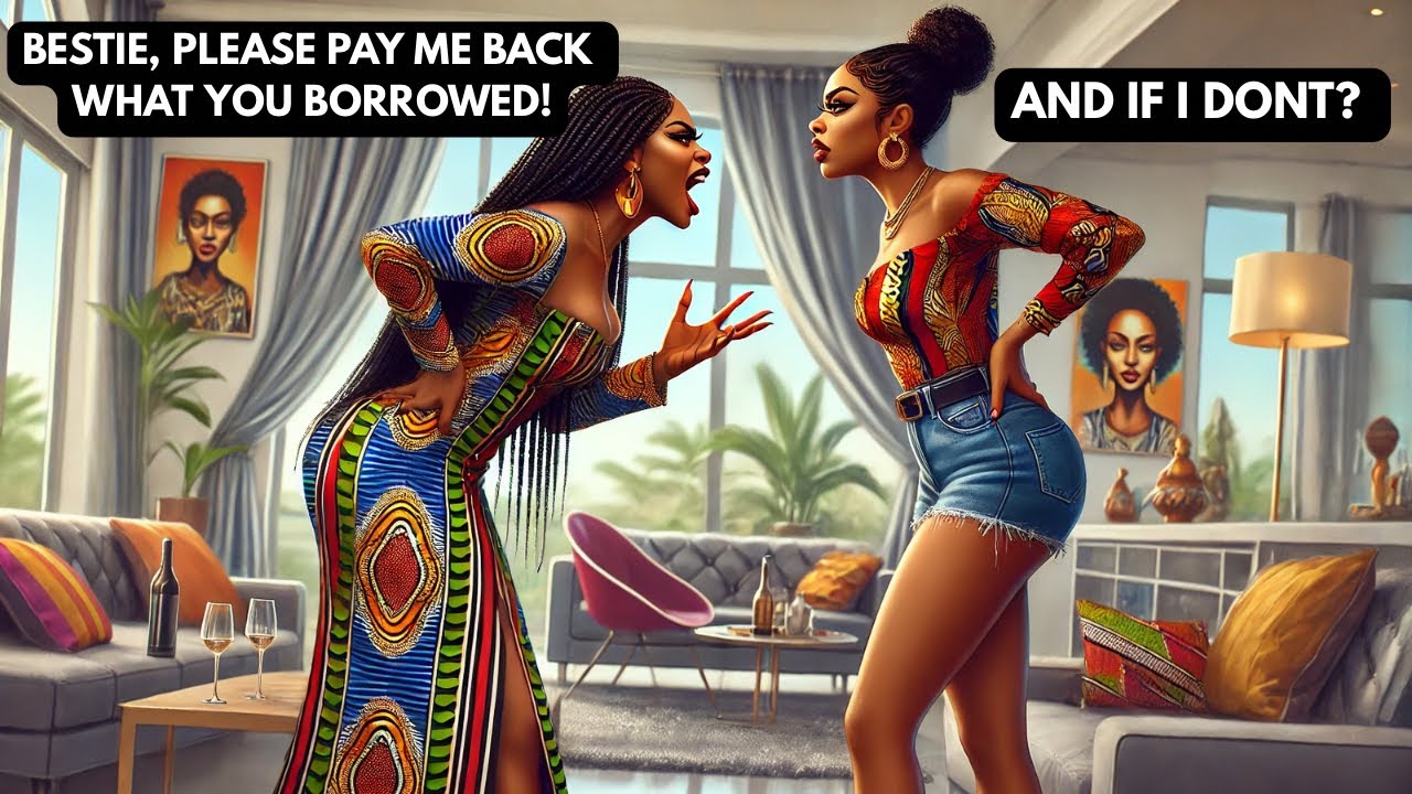 WHY YOU SHOULD NEVER BORROW YOUR FRIEND MONEY #africanfolktales #tales #africantales 