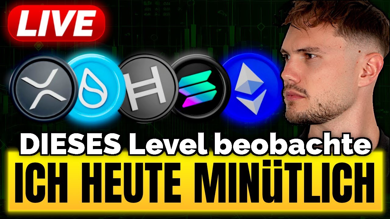 Krypto heute: Hier plane ich meinen Long-Entry!