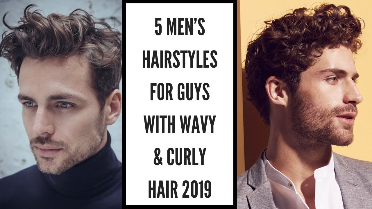 5 Men’s Hairstyles For Guys With Wavy and Curly Hair | Men's Hair 2020