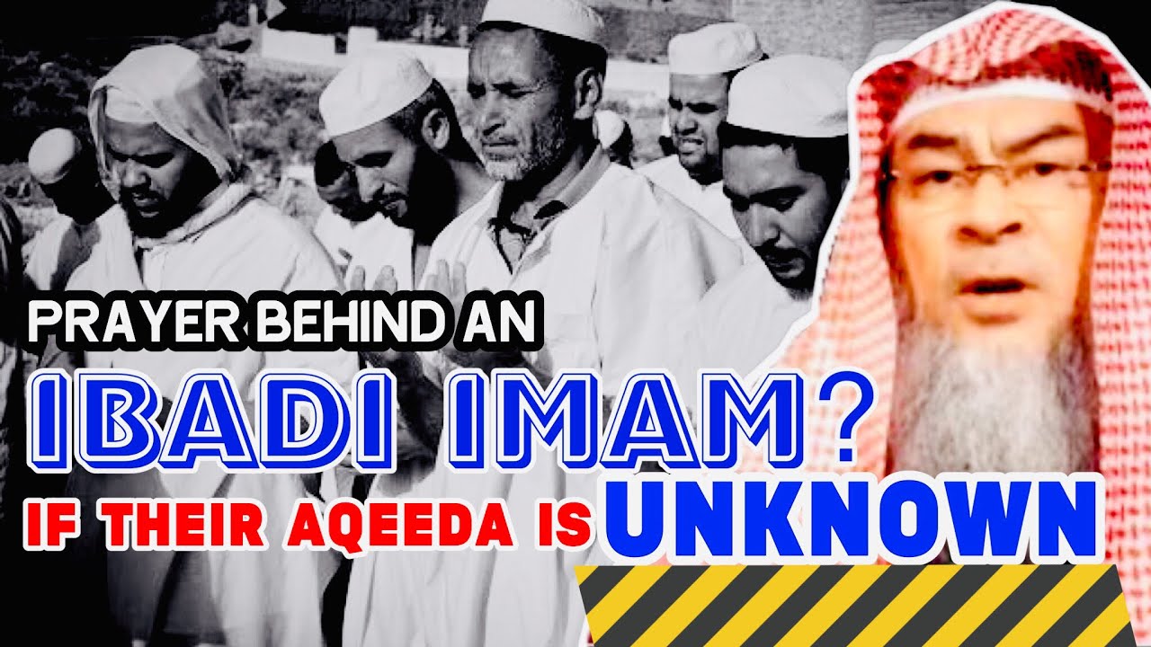 Prayer behind an Ibadi Imam if their Aqeedah is UNKNOWN?