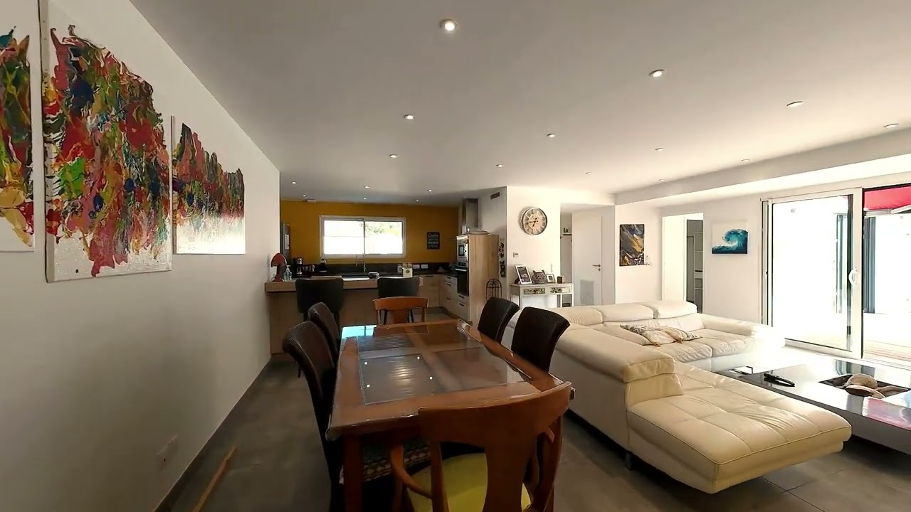 vidéo immersif d'une maison