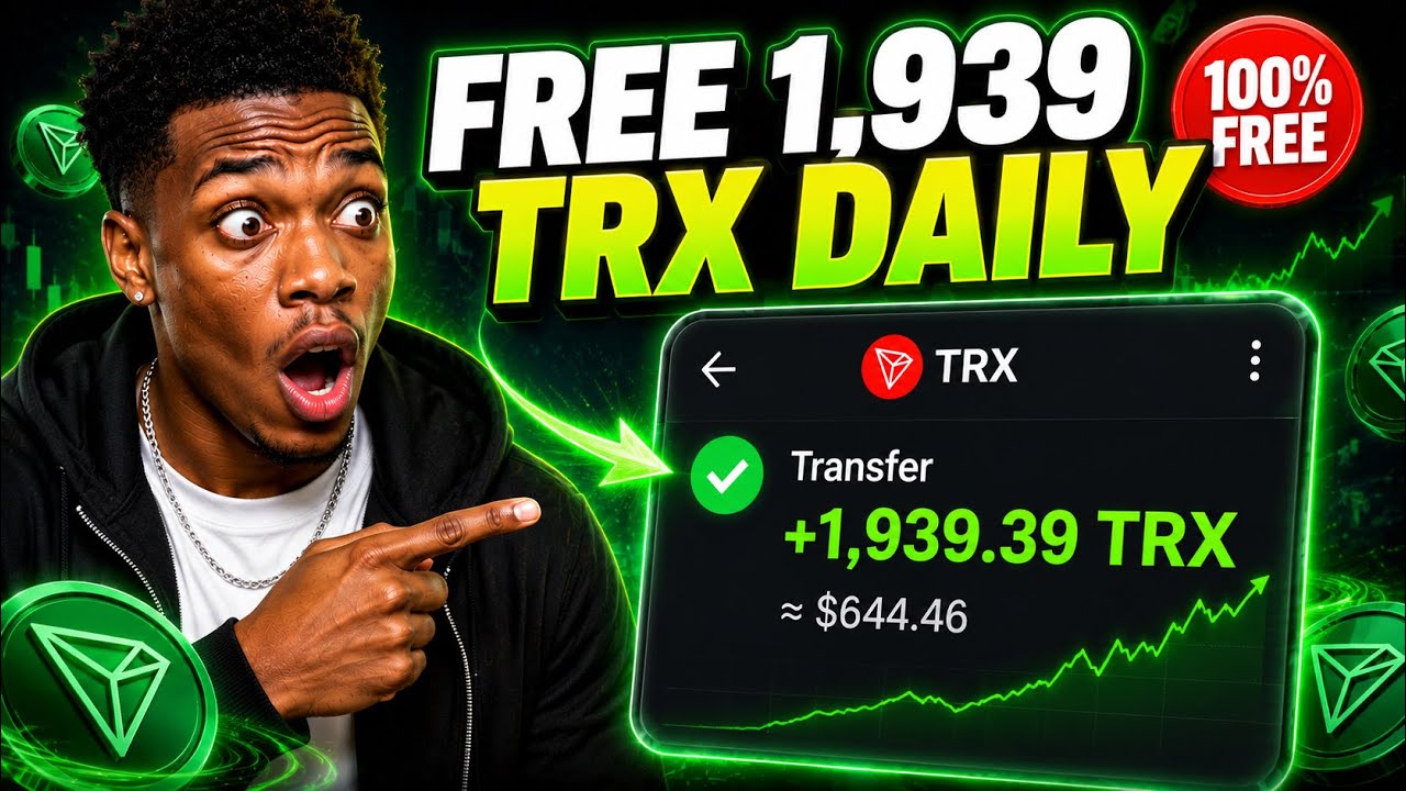 How I Claim FREE 1,939 TRX ($644) Every Day &mdash; Step By Step