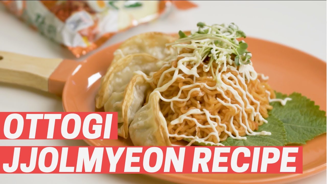 How to make special meals with JJOLMYEON!!