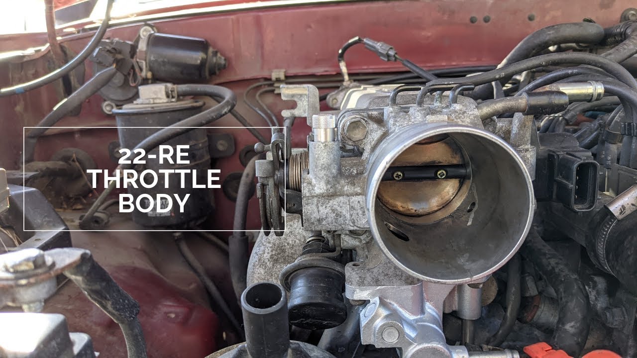 Toyota Pickup / 4Runner 22RE Throttle Body Removal/Inspection/Installation