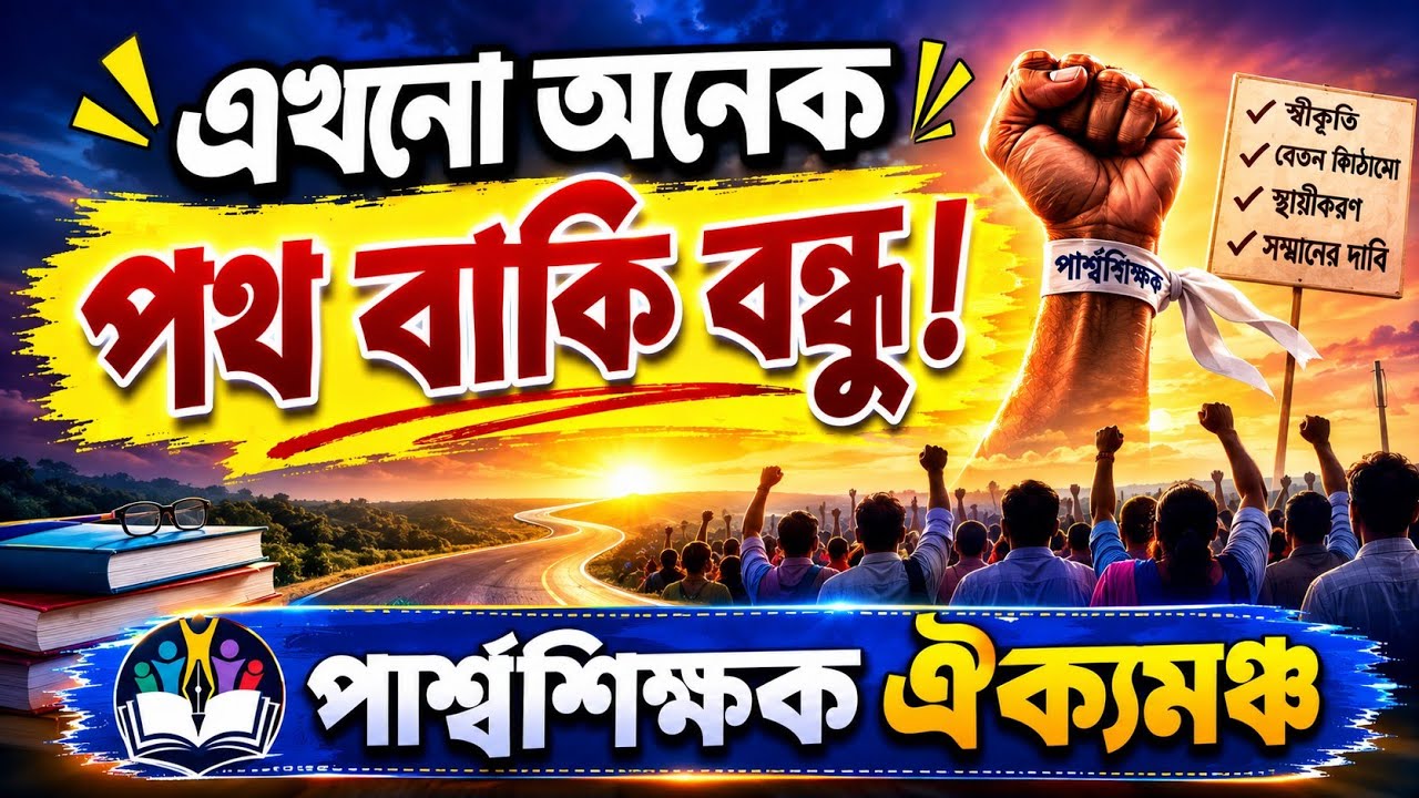 পার্শ্বশিক্ষক ঐক্যমঞ্চ/পার্শ্ব শিক্ষকদের জন্য বার্তা/বেতন কাঠামো/কি কি সুবিধা/para teacher