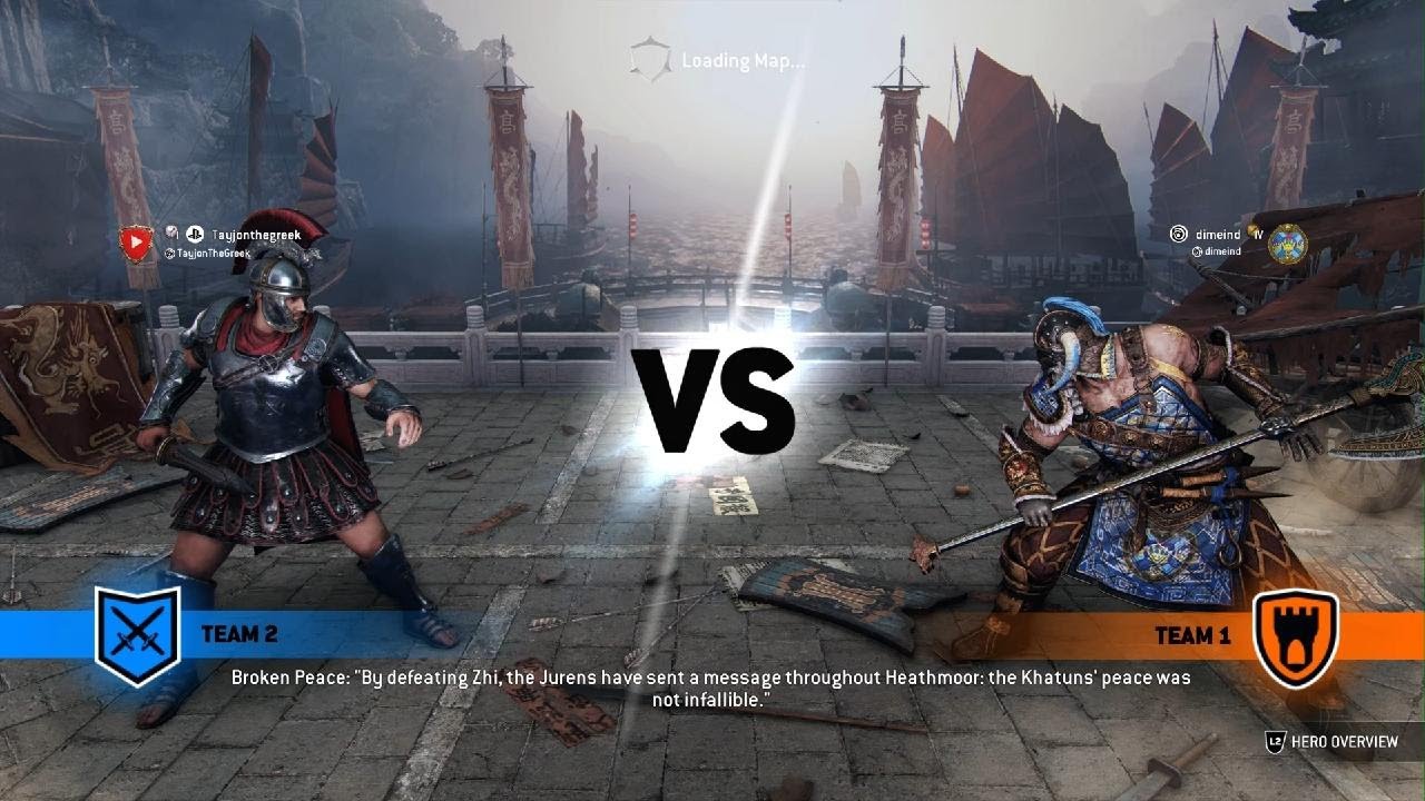 For Honor Duels, Centurion Vs Raider