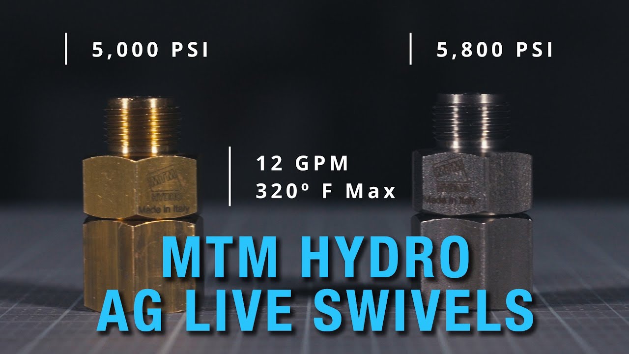 MTM Hydro AG Live Swivels