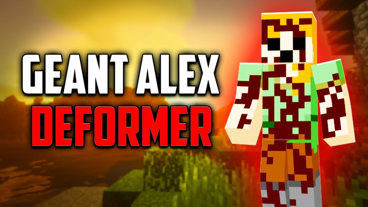 GÉANT ALEX DEFORMER - COURT MÉTRAGE MINECRAFT HORREUR - FILM HORREUR MINECRAFT