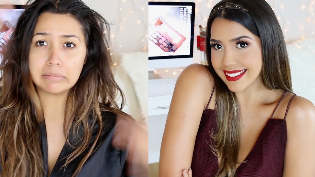 Arréglate Conmigo Fiesta de Navidad Transformación Maquillaje y Peinado - Ydelays