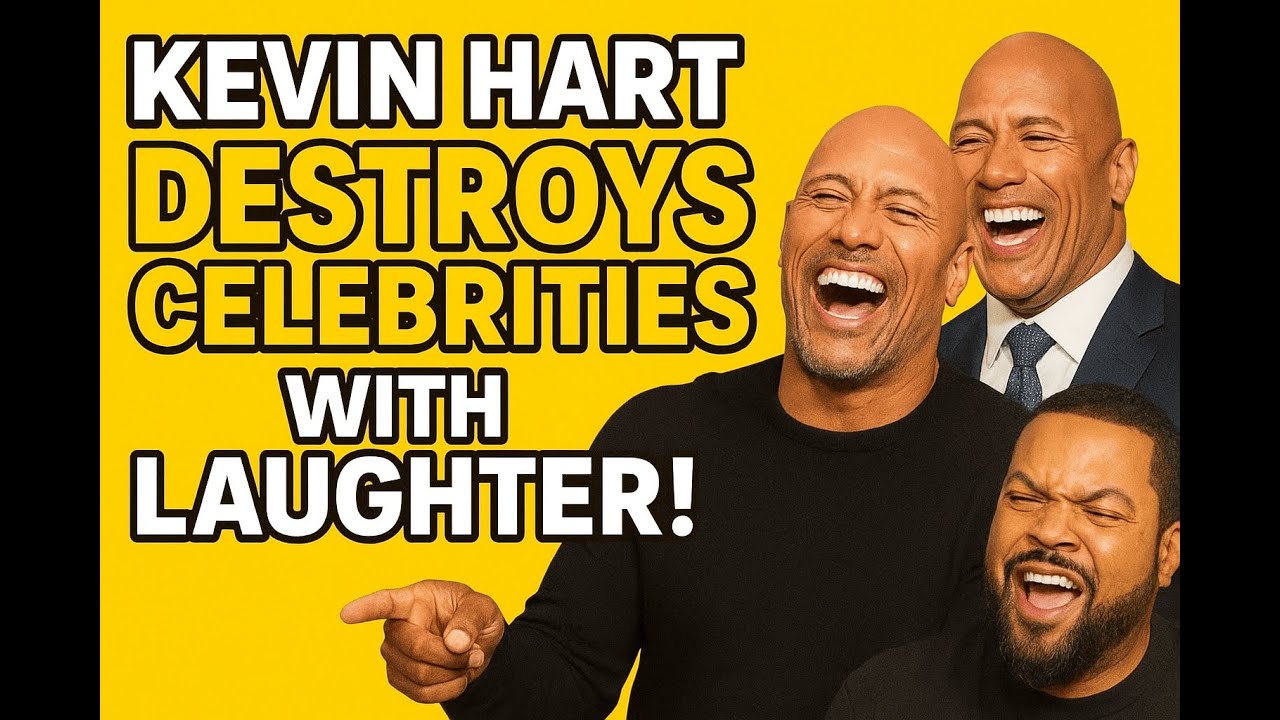 Kevin Hart Making Celebrities Cry With Laughter | Funniest Moments With The Rock, Shaq & Ice Cube