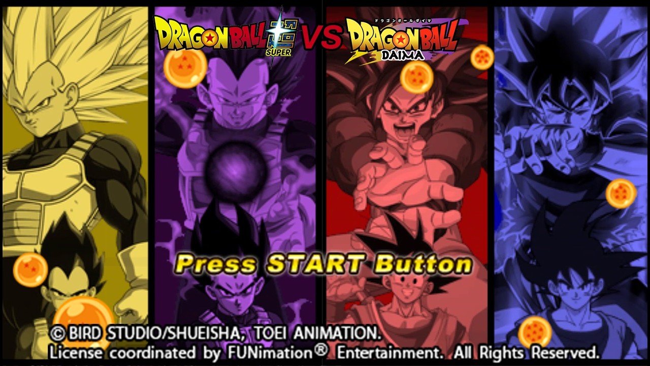 New Dragon Ball Daima VS Super Tenkaichi Tag Team DBZ TTT MOD PPSSPP ISO V1