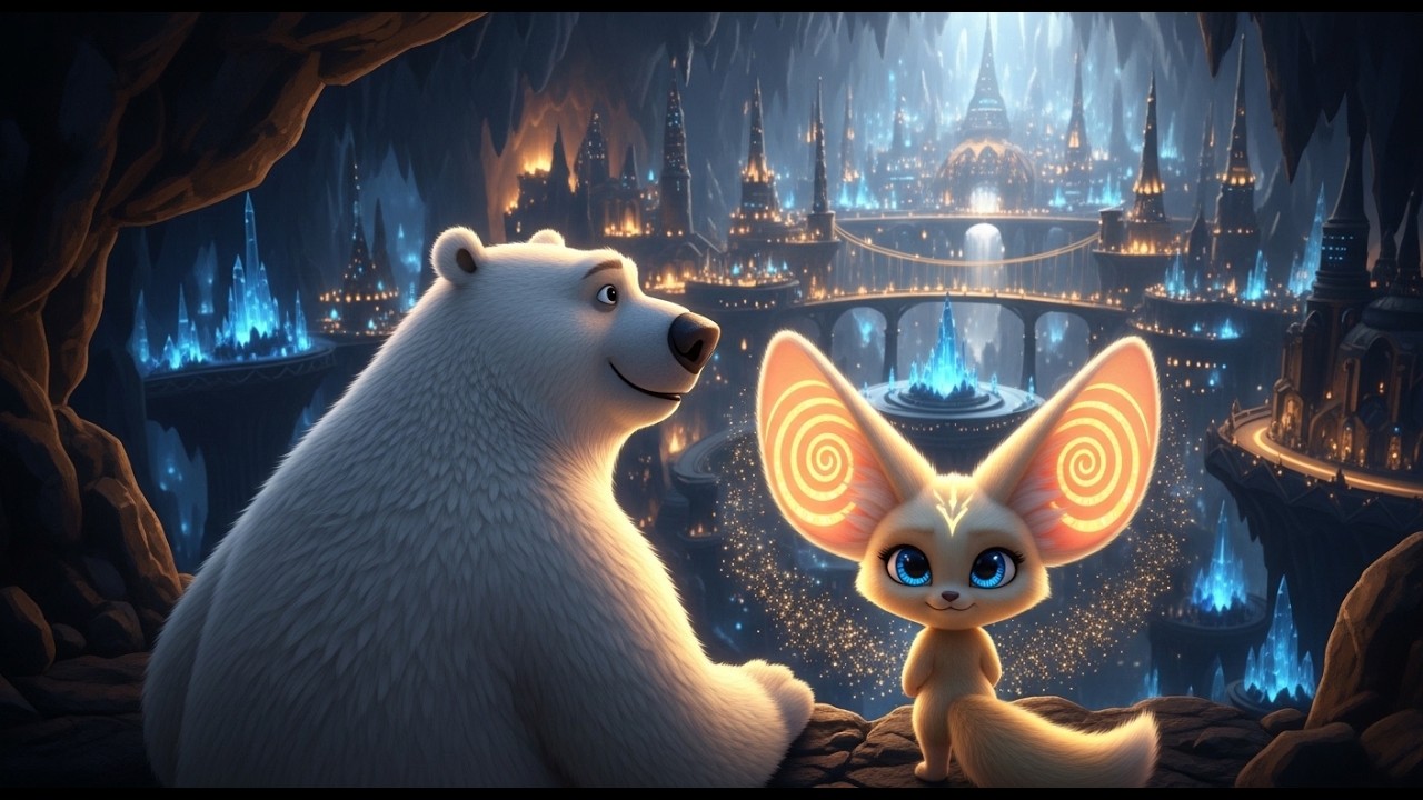 Barnaby & Lumi: Discovering the Underground City of Light