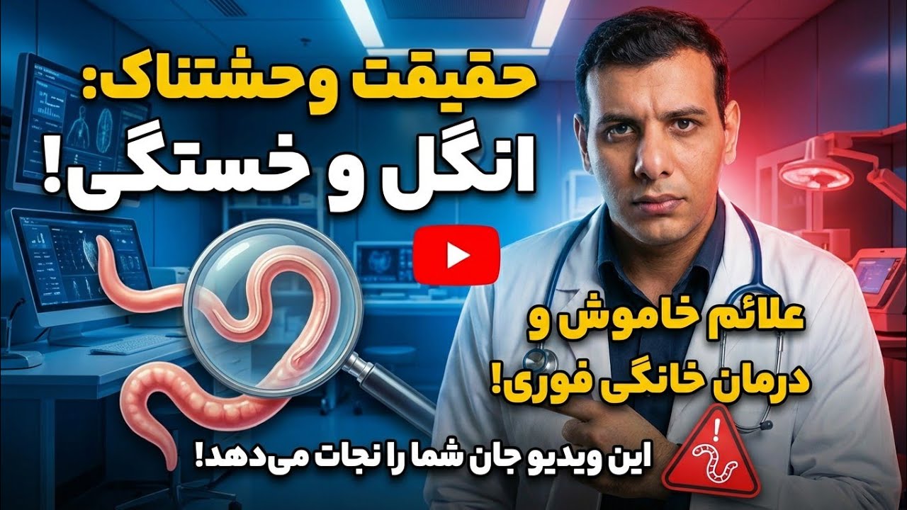 ۱۰ نشانه که انگل‌ها دارند بدنتان را می‌خورند! + درمان خانگی 