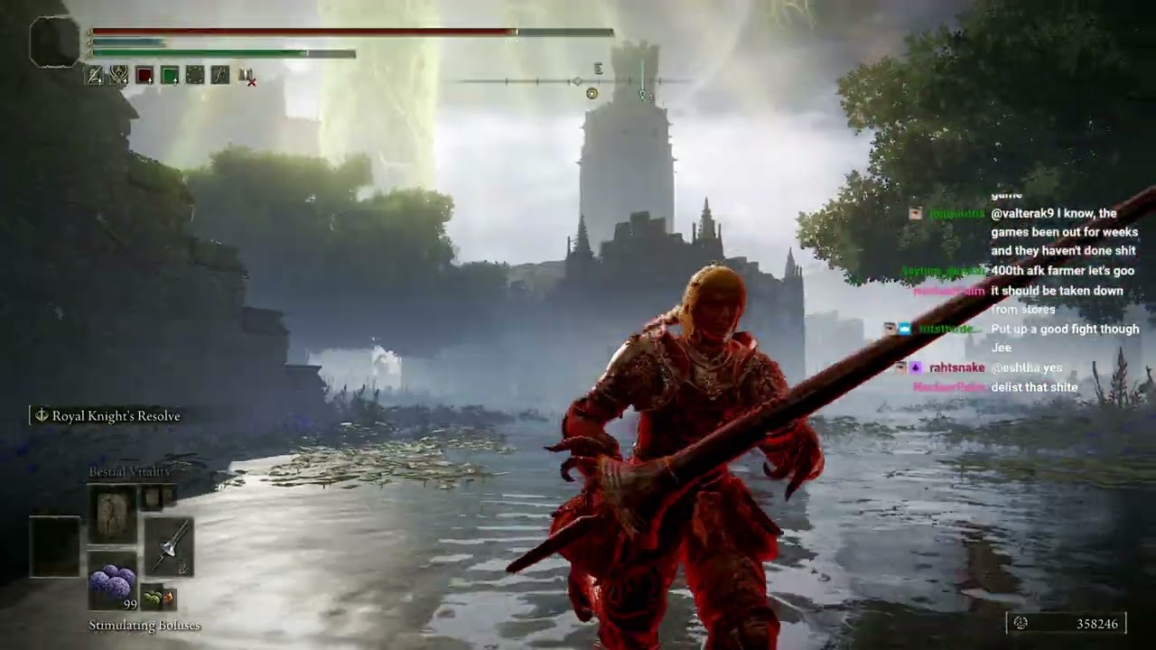 Elden Ring Not a single Co Invader tried to help us