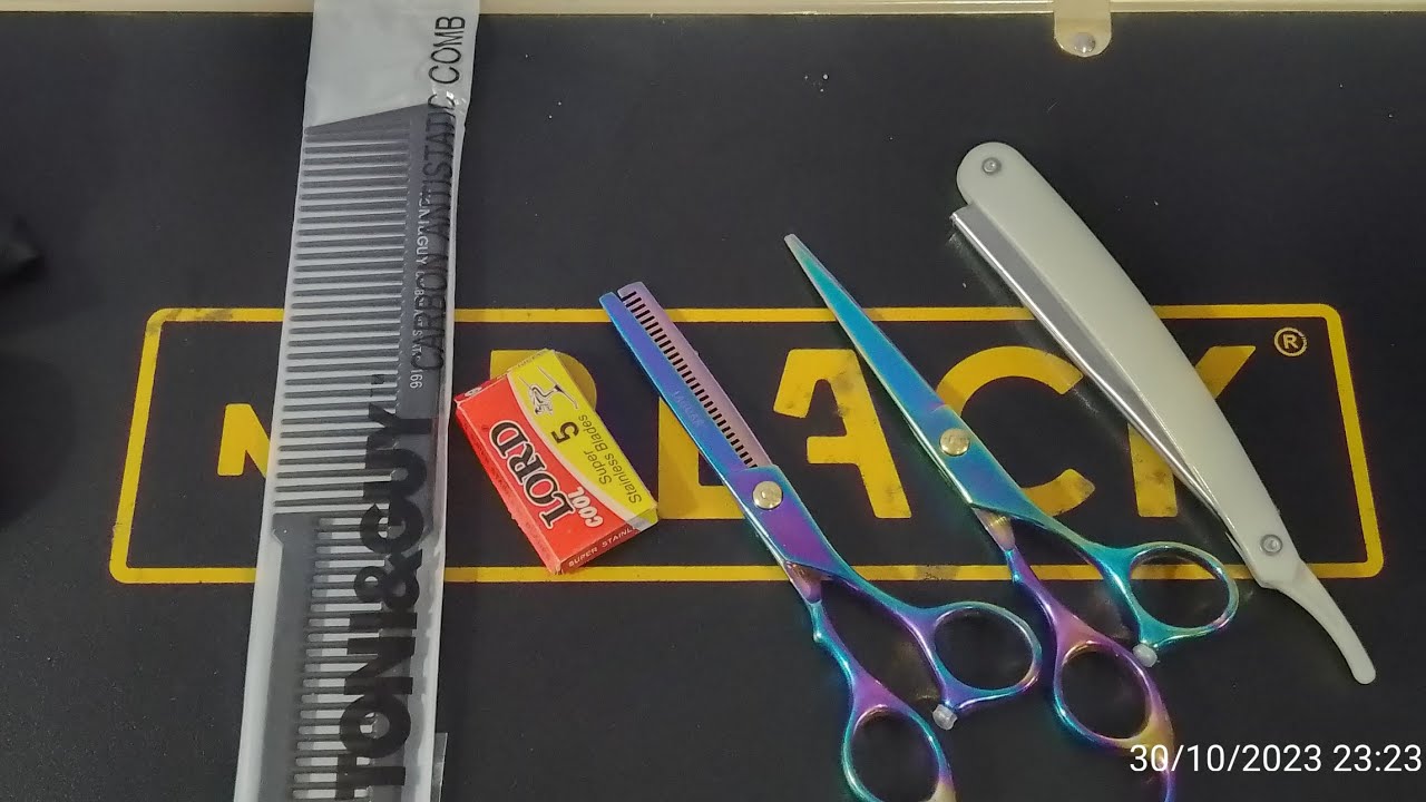 KIT DE TIJERAS Y NAVAJAS ( ECONÓMICAS Y DE BUENA CALIDAD) IDEAL PARA INVERTIR