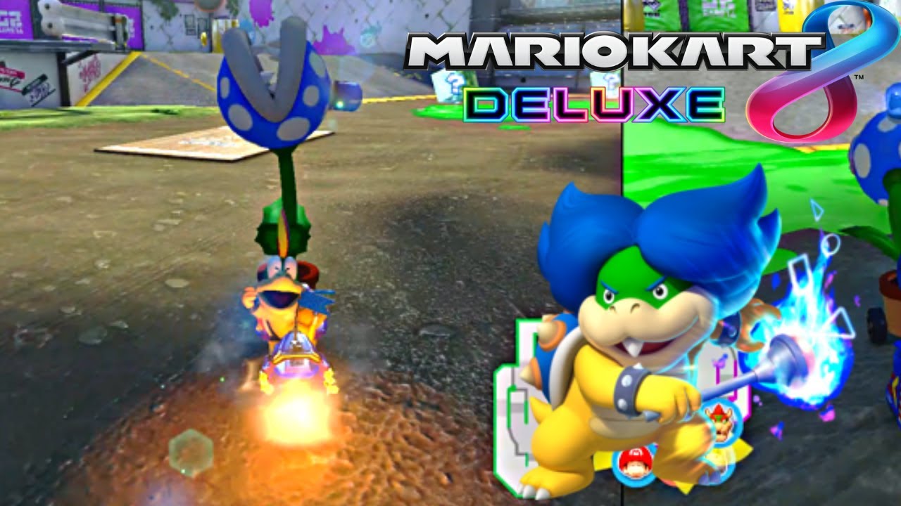 Mario Kart 8 Renegade Roundup as Ludwig and Lemmy (I CAN'T JUKE PEACH!!)