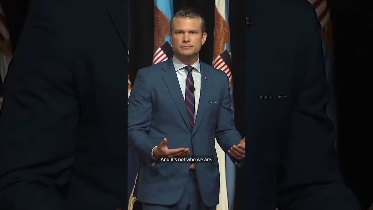 Hegseth slams 'fat generals and admirals' in the Pentagon