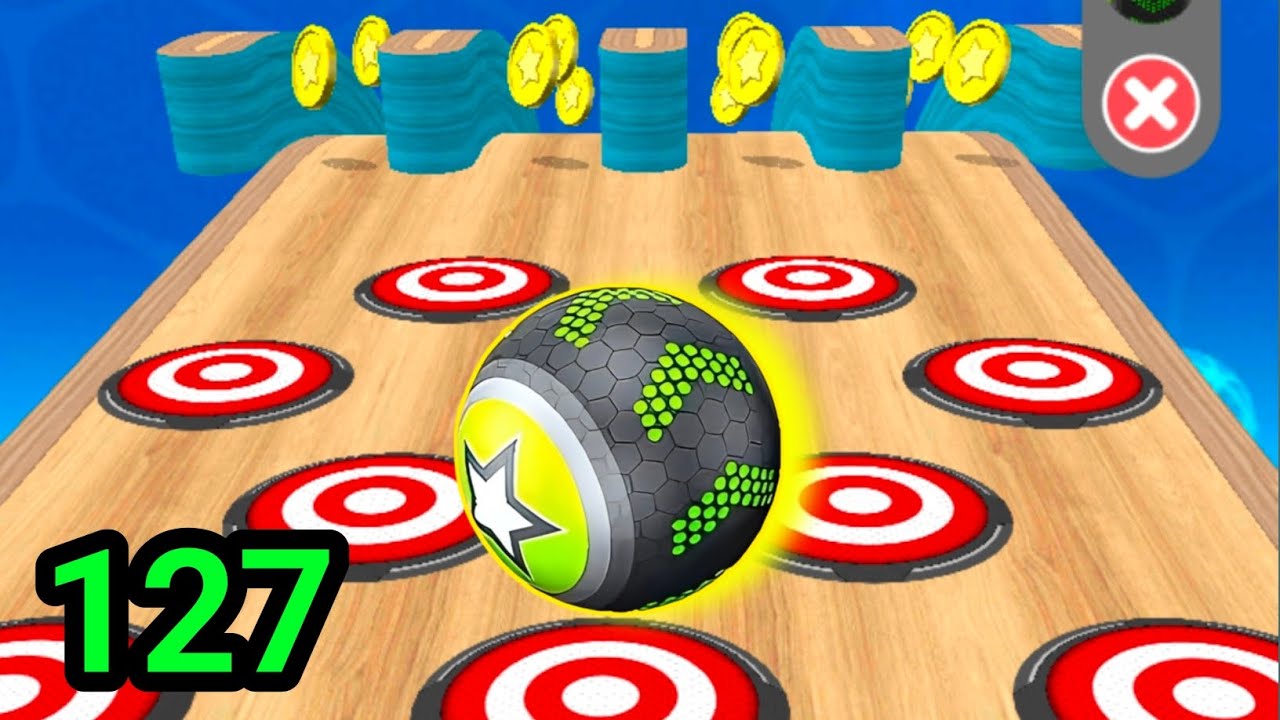 Going Balls, SpeedRun, Going Balls Portal Run Gameplay Level 127 