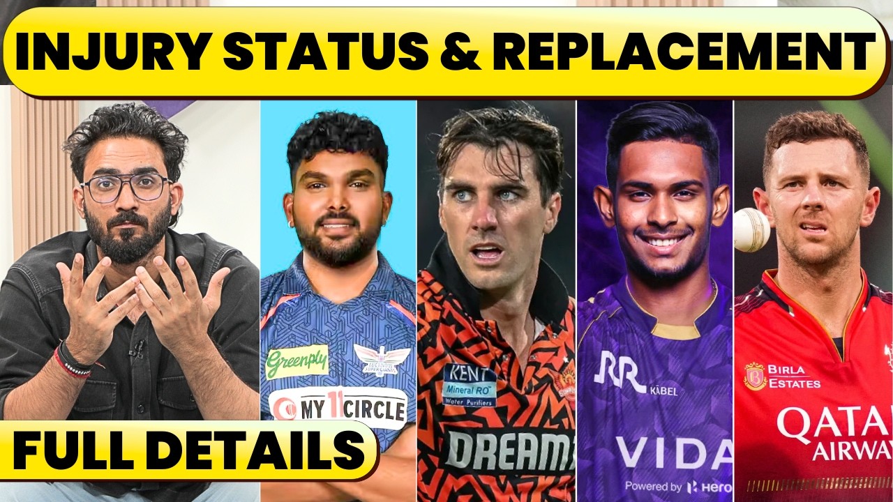 🔴HAZLEWOOD, CUMMINS IN, CSK INJURY & REPLACEMENTS FOR IPL 2026, FULL LIST