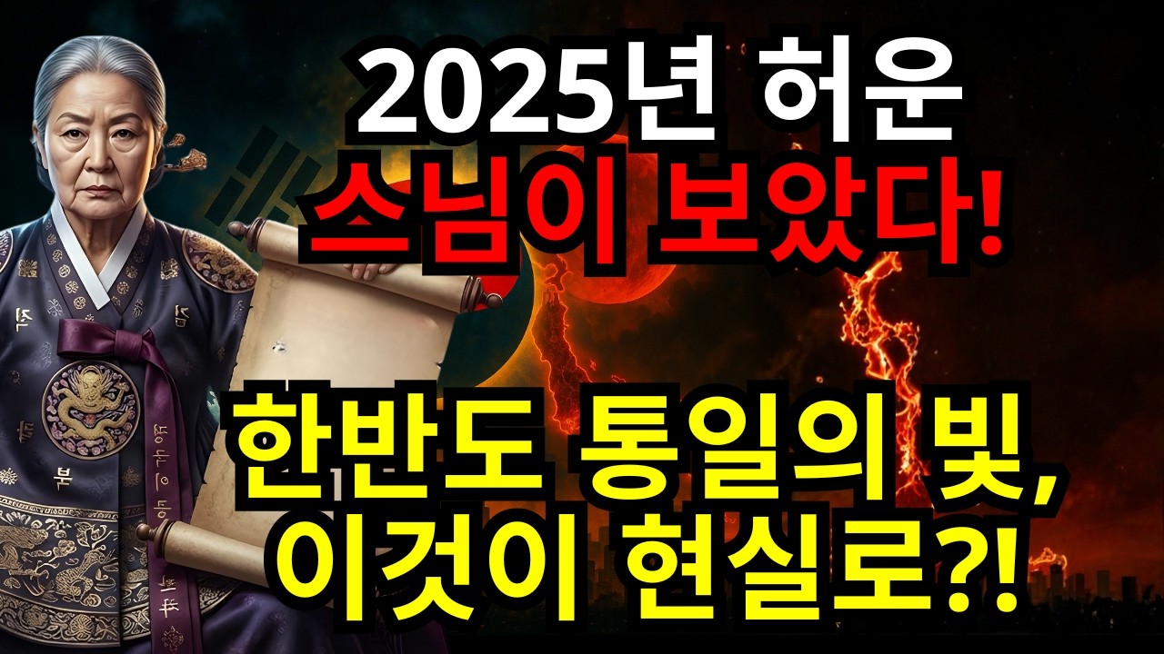 2025년 허운 스님의 충격 예언: 