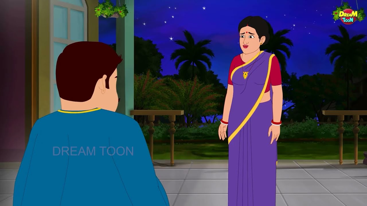 भूखा पति का राज | BHOOKHA PATI KA RAAJ | Mystery Comedy Story | Hindi Animated Kahani
