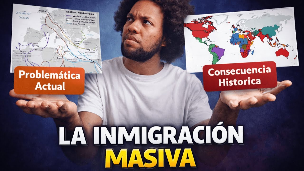 INMIGRACIÓN y COLONIALISMO: el MAPA que NO QUIEREN que VEAS 🌍🧳🧠