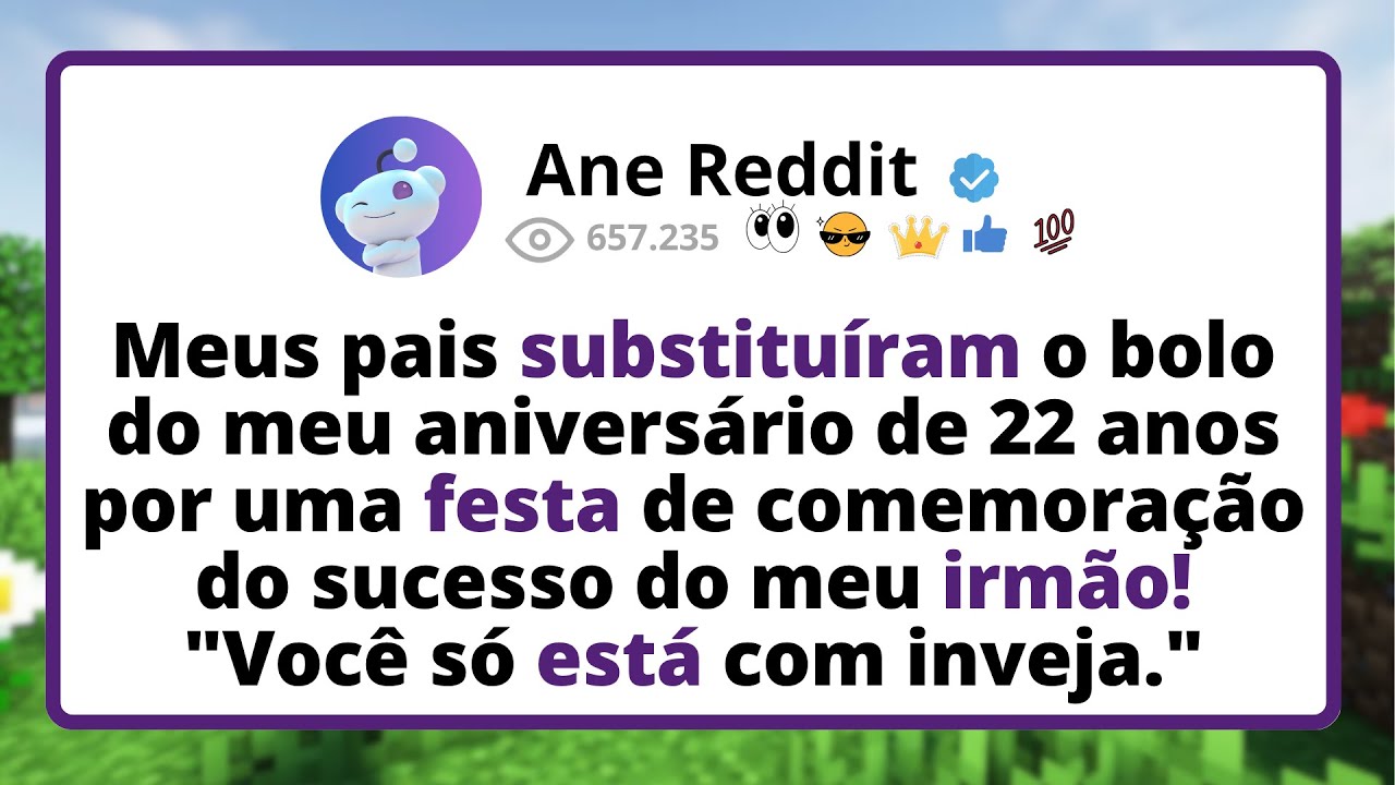 Meus PAIS substituíram o BOLO do meu ANIVERSÁRIO de 22 anos por uma FESTA de comemoração DO...