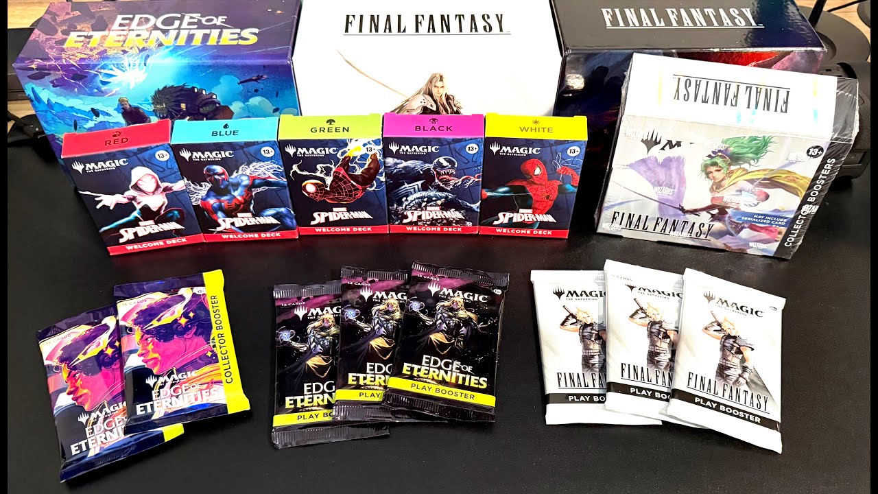 Collector Booster Rip-Off?!?! Opening MTG Play & Collector Boosters + Spider-Man Welcome Decks