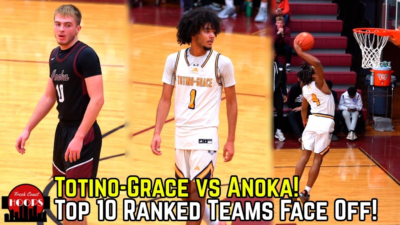 Totino-Grace And Anoka FACE OFF In Top-10 Ranked Matchup! Full Highlights