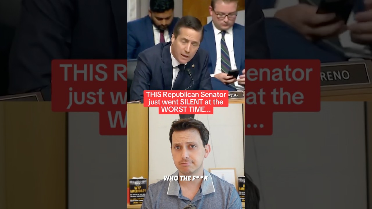 THIS Republican Senator just went SILENT at the WORST TIME...