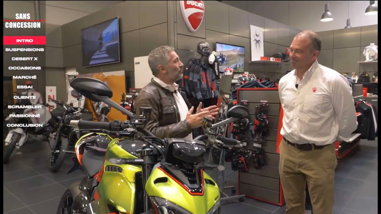 Émission 160 : Sans Concession en immersion chez Ducati Grand Lyon