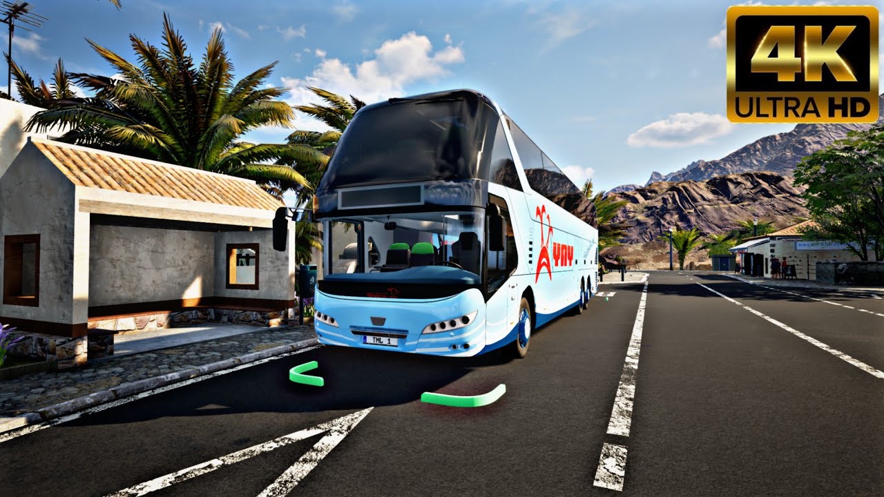 Tourist Bus Simulator PS5 Slim | Neoplan Skyliner | Gameplay 