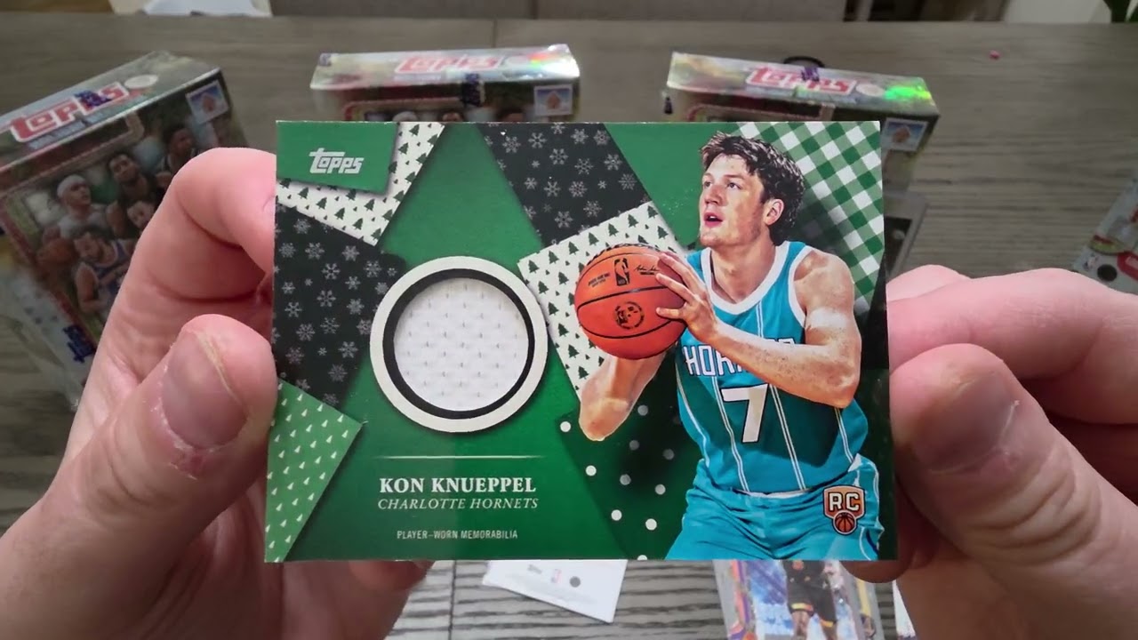2025-2026 NBA Topps Holiday Mega Box Rippping!!!!
