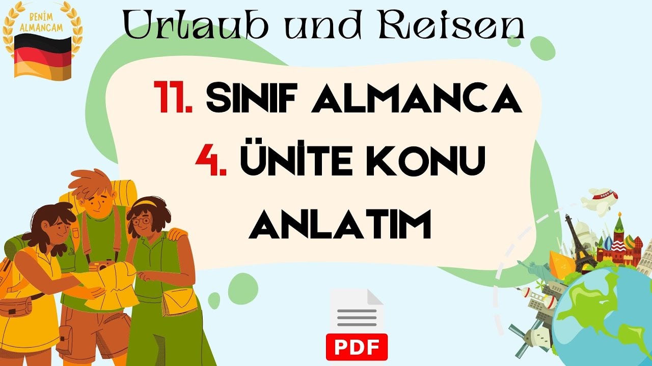 11. Sınıf Almanca 4. Ünite Konu Anlatım