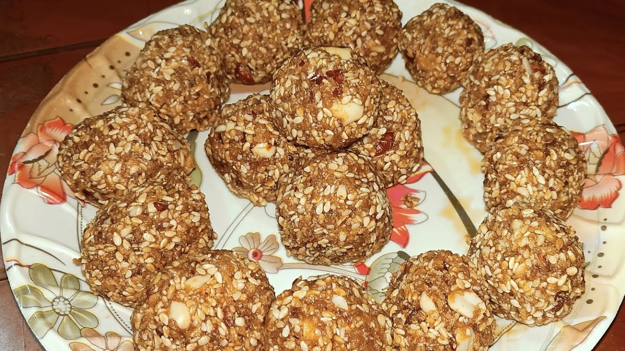 মকর সংক্রান্তি স্পেশাল -Til Gud Ladoo.