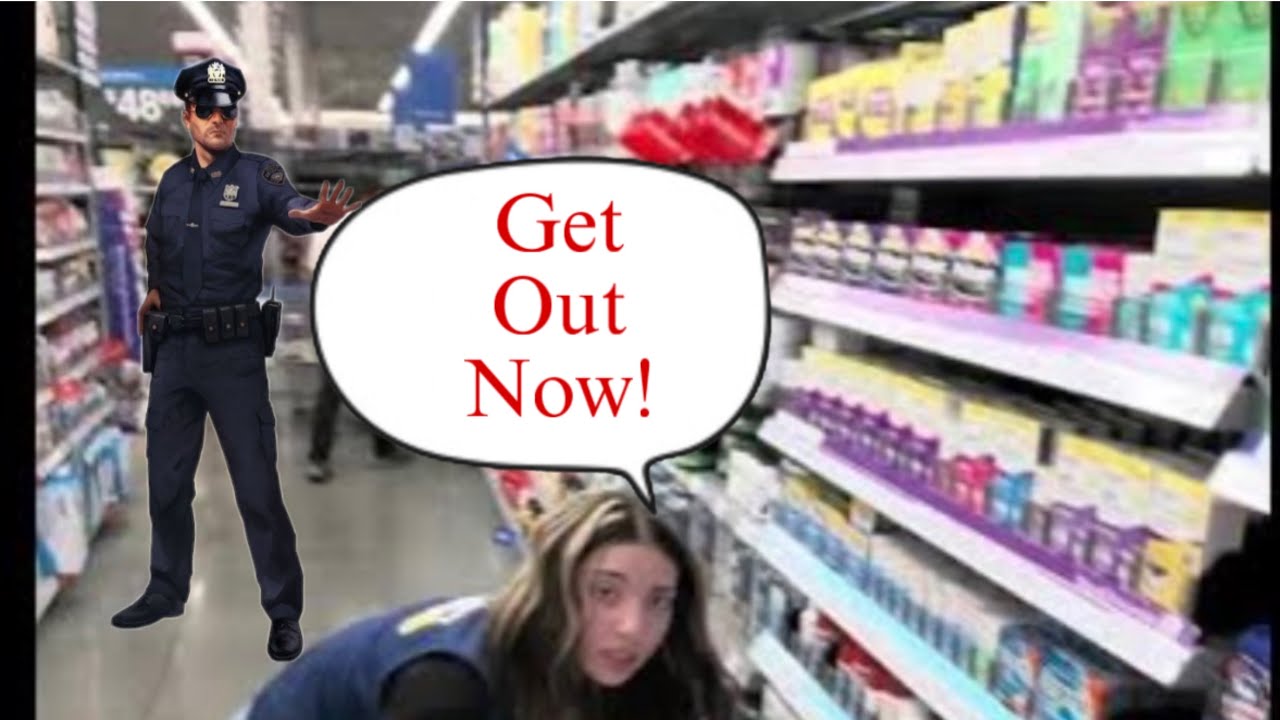 Trolling in walmart *ALMOST KICKED OUT…😬
