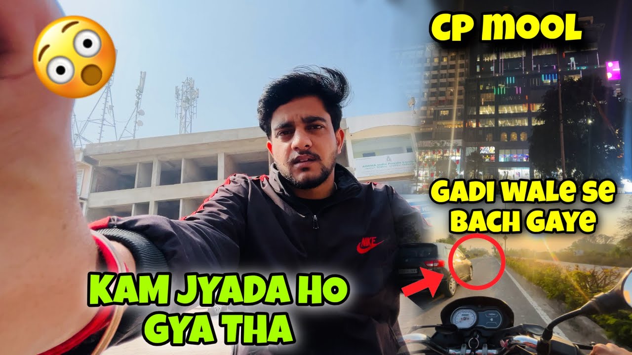 GADI SE BAL BAL BACH GAYA 😱💯|| Nirmal Suthar vlogz 😍 #vlog #parmanandji #viral 