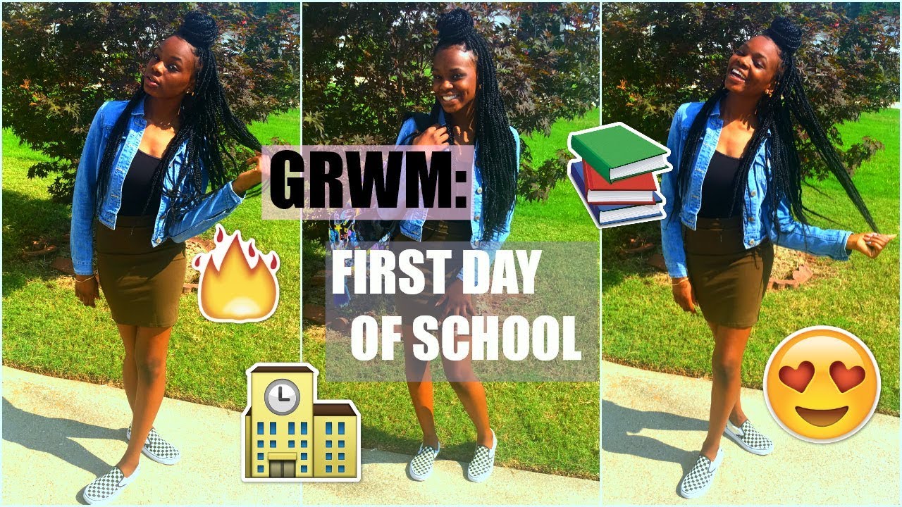 GRWM FIRST DAY OF SCHOOL 2017 JUNIOR YEAR