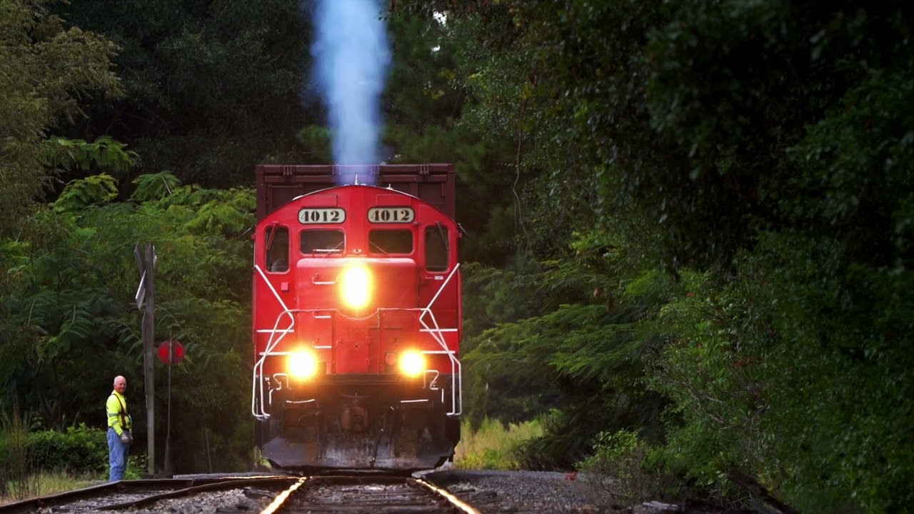 Carolina Coastal Railway 119 passes through Pinetown to Belhaven Branch and become 265.