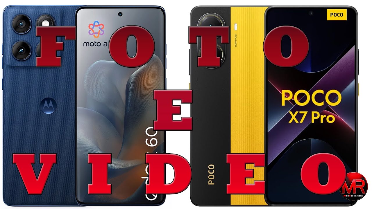 Edge 60 o Poco X7 Pro?: CONFRONTO foto e video