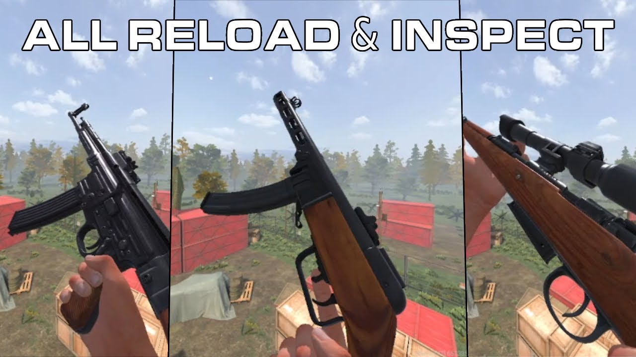 All Gun's Reload and Inspect(World War Legion)